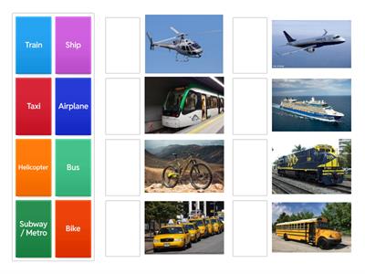 Means of transportation - OF