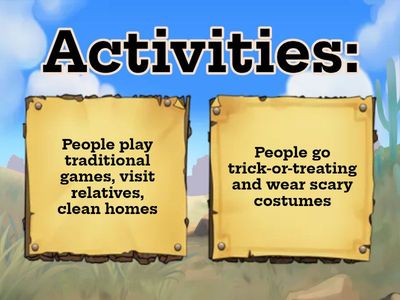 Festival in Kazakhstan: Nauryz  Choose the correct options.