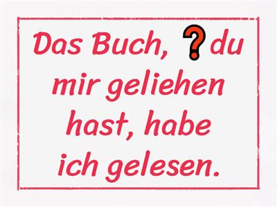 A2 Relativsatz Nominativ