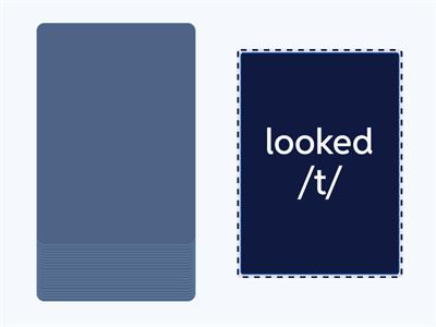 Past Simple -ed  Pronunciation