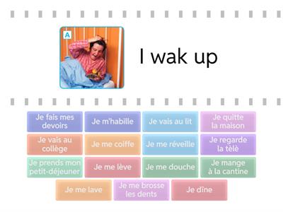 Daily routine - French Y8