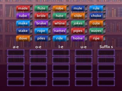 FRP Silent-e vowel sort