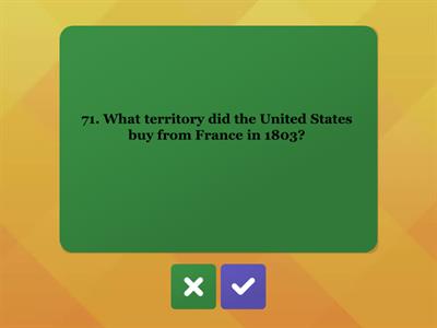 100 CITIZENSHIP  U.S. QUESTIONS  Part II (Nov 1,2024) Florida