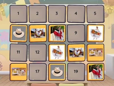 FORMA LA PAREJA DE LOS ELEMENTOS DE LA CUMBIA O DEL SAN JUANERO HUILENSE