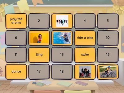 U3_Match the cards, activities