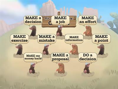 Collocations - Make, do, get