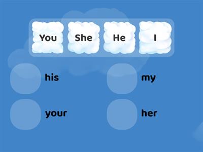 Соедини местоимения 3 кл