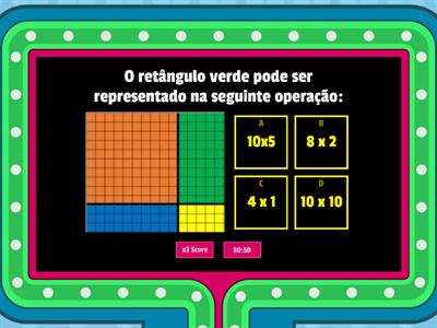 MULTIPLICAÇÃO- Configuração retangular