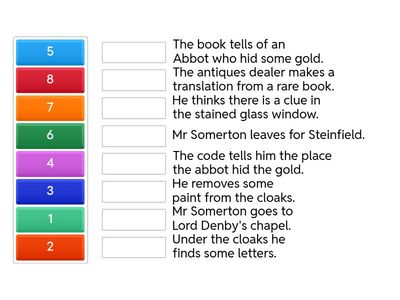 Stories for the Curiois - Story 2 - Order