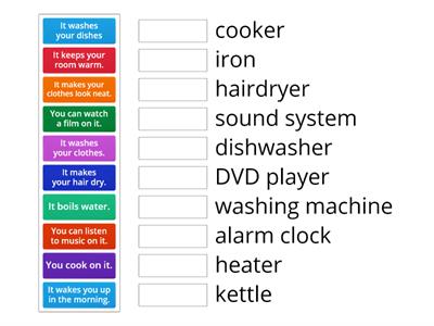 Household appliances