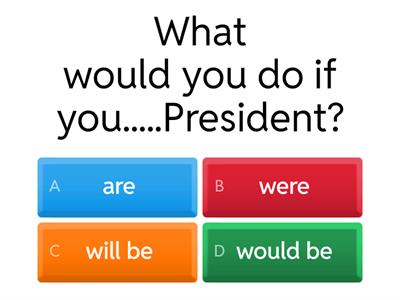 Conditional Sentences Type 2 (Drap&Drop)