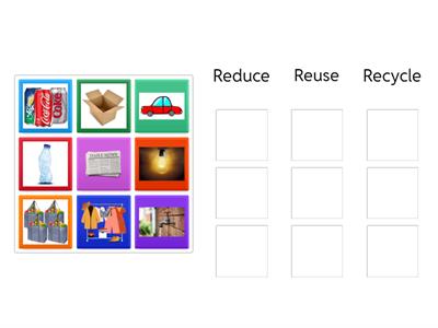 Reduce, Reuse, Recycle!