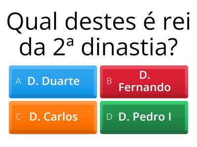 2ª Dinastia - Dinastia de Avis