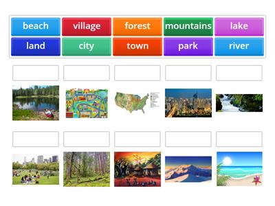 Geographical features