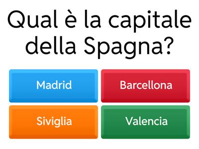 QUIZ SULLA SPAGNA