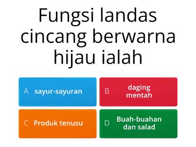 SRT T5 BAB : PERALATAN DAN PENYEDIAAN MAKANAN  (landas cincang)