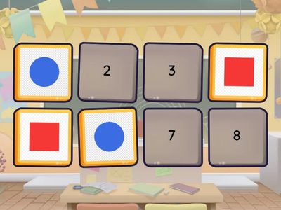 Buscar las parejas identicas de las figuras geométricas