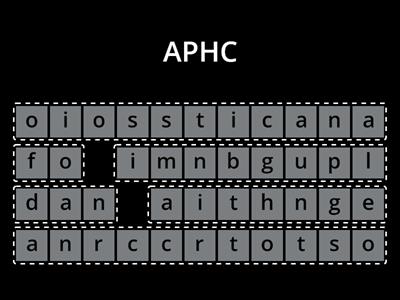 Unscramble the organisations that deal with plumbing, electrical or both