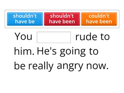 Could Have/Should Have