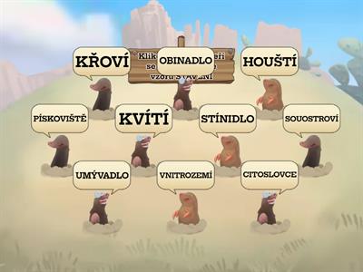 Vzory středního rodu - STAVENÍ