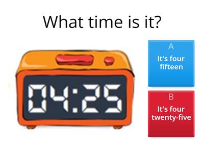 What time is it? | Telling the time