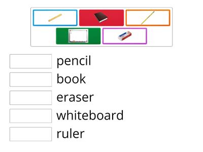 My School - Classroom Objects