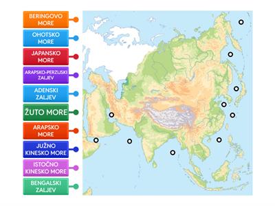 MORA I ZALJEVI AZIJE