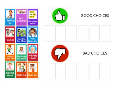 GOOD & BAD CHOICES - Team 1