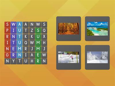 Wordsearch Seasons Game