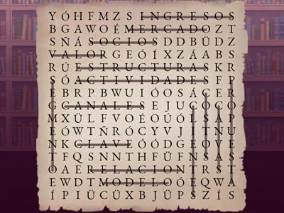 SOPA DE LETRAS EJERCICIO 12