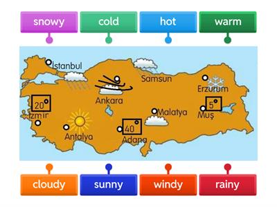 match the weather conditions