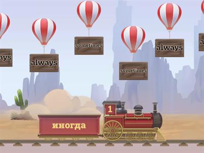 always never often sometimes usually