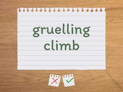 Ready for Advanced U9 vocabulary