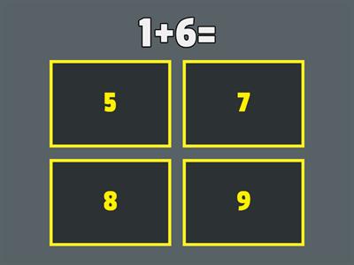 математика 1 класс