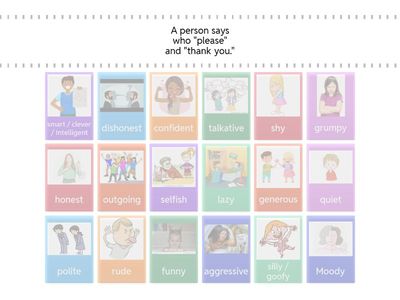 Personality (ESL Pals) 