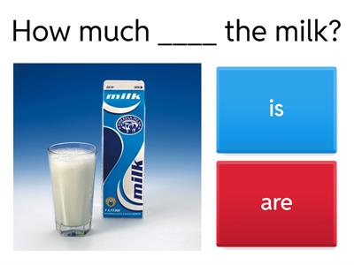 How much is / how much are? 