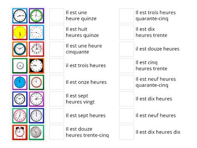 les heures fle