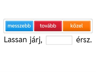 Közmondások, szólások 