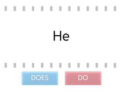  Do/ Does  