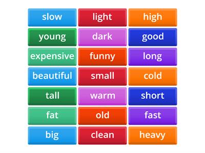 Comparative adjectives