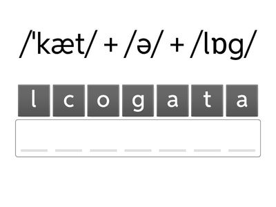 Фонетикалық транскрипциядан сөз құрау