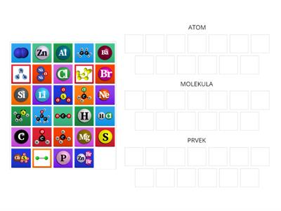 ATOM , MOLEKULA , PRVEK?