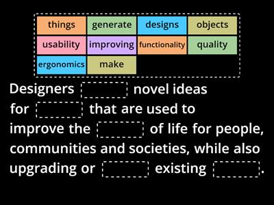Field of Design Practice: Objects