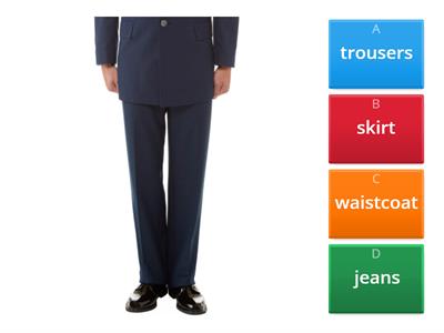 School Uniform and Clothes - Vocabulary 