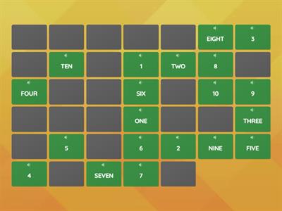 Numbers - Memory Game