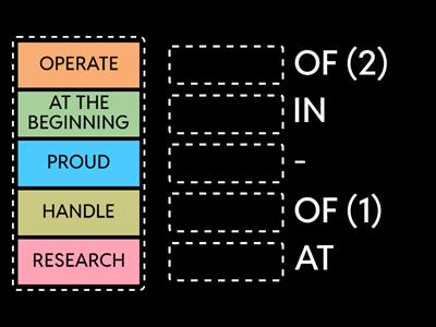 WORDS AND PREPOSITIONS, B1+