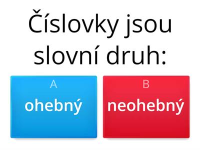 Číslovky