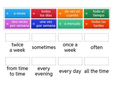 Time Phrases
