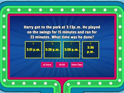  Elapsed Time Problems