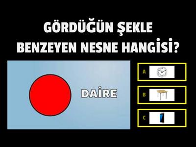 DAİRE-KARE-ÜÇGEN 